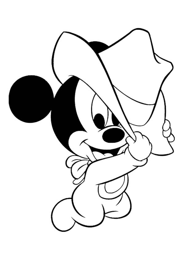 Desenho de Disney para Colorir Fácil Pdf e Pintar