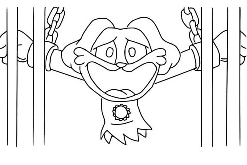 Desenho de Imagem de Dogday para Colorir e Pintar