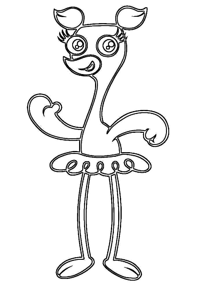 Desenho Anabella de Doki para Colorir e Pintar