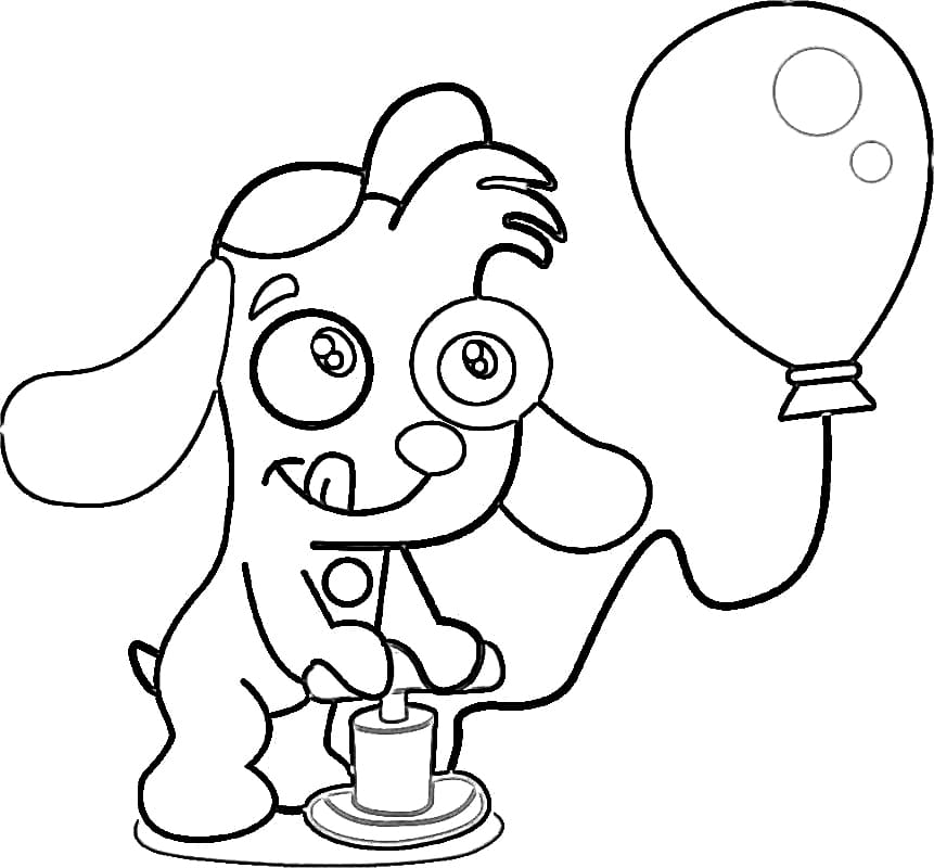 Desenho Doki 2 para Colorir e Pintar