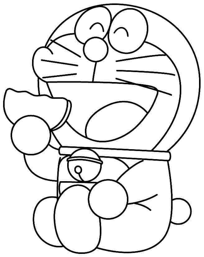 Desenho Doraemon e Pintar