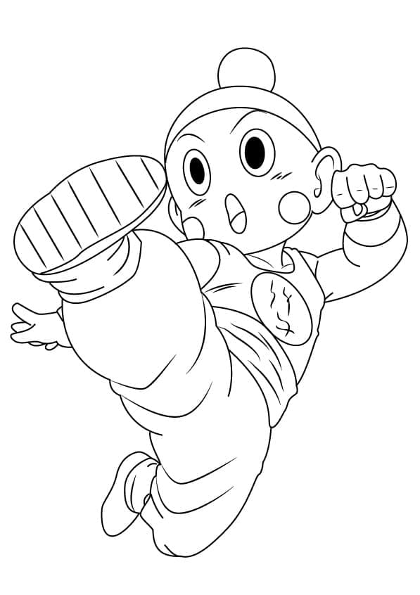 Desenhos de Chaos de Dragon Ball Z para Colorir e Pintar