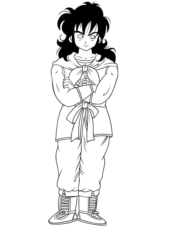 Desenhos de Yamcha Dragon Ball Z para Colorir e Pintar