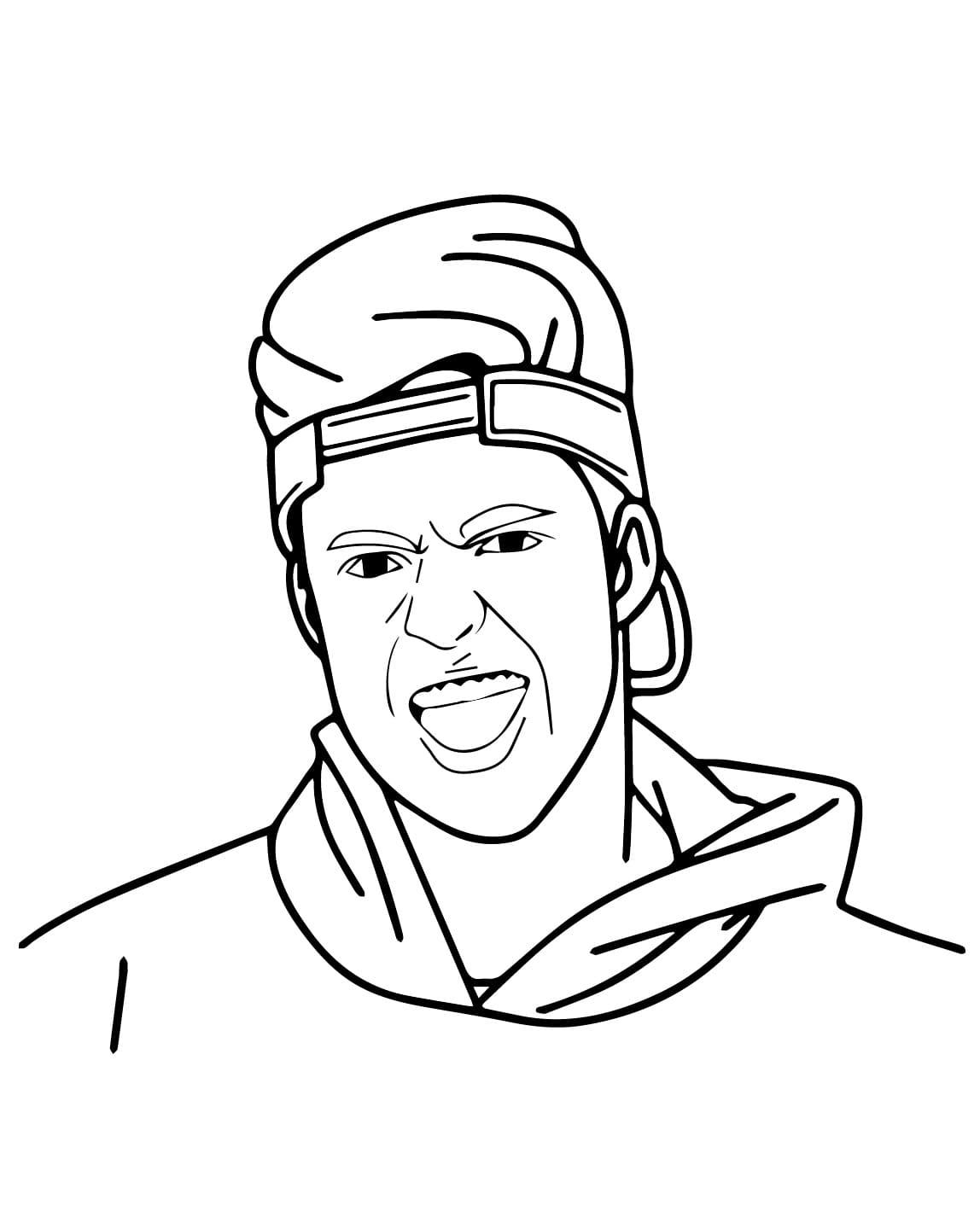 Desenho de Imagem de Enaldinho para Colorir