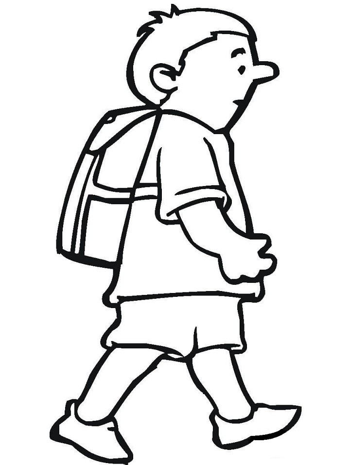 Desenho de Escola para Pintar Imprimivel