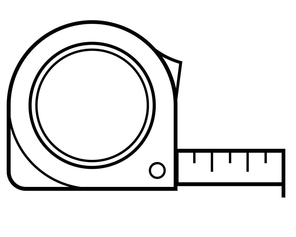 Desenho de Trena e Pintar