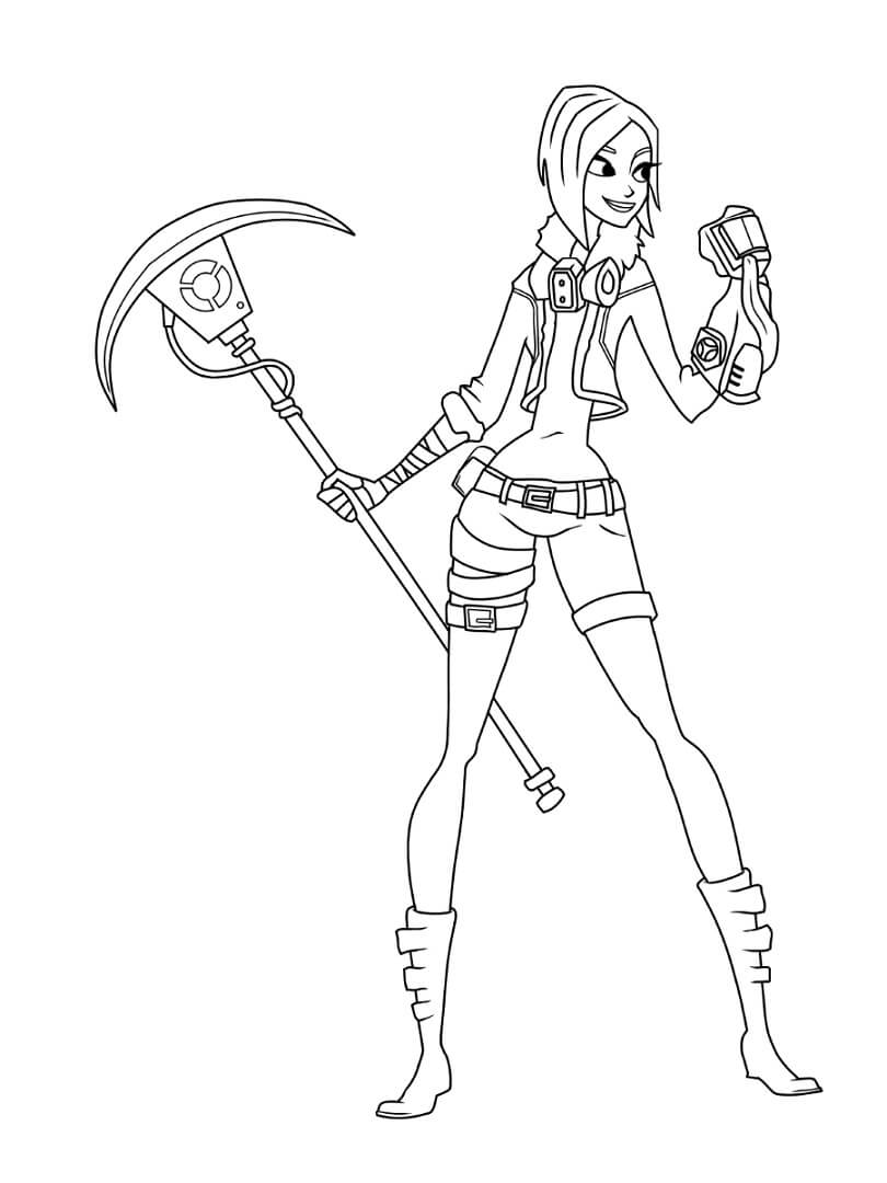 Baixar Desenho do Fortnite para Colorir e Pintar