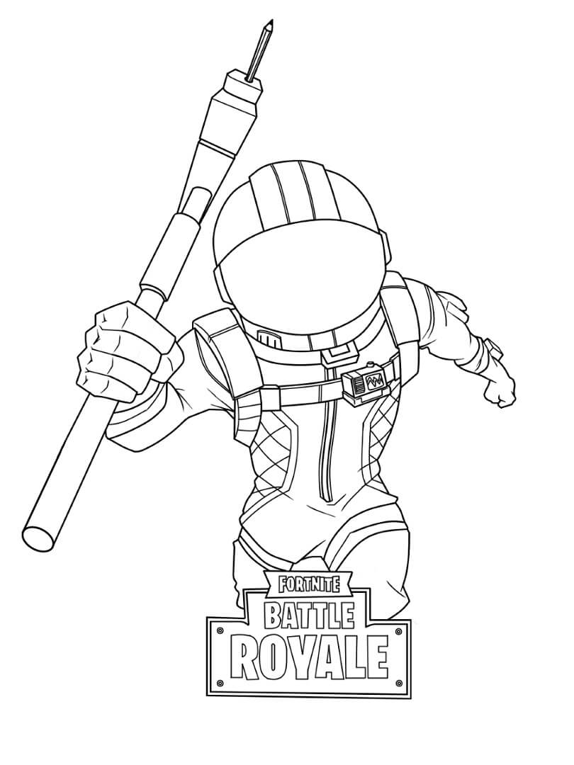 Desenho Dark Voyager para Colorir e Pintar
