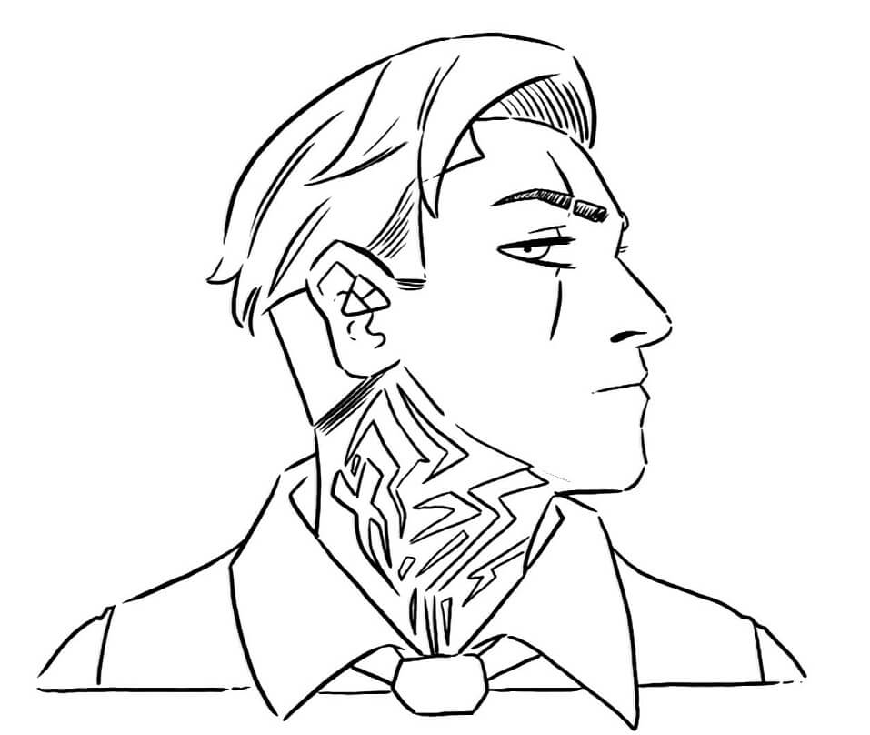 Desenho Pdf Midas Fortnite para Pintar Gratuitamente