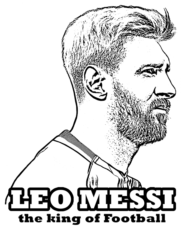 1526806532 Messi Coloring Page e Pintar