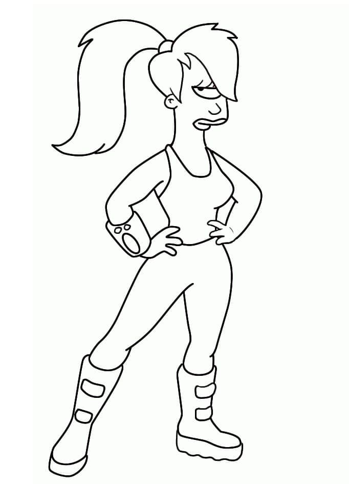 Futurama para Colorir