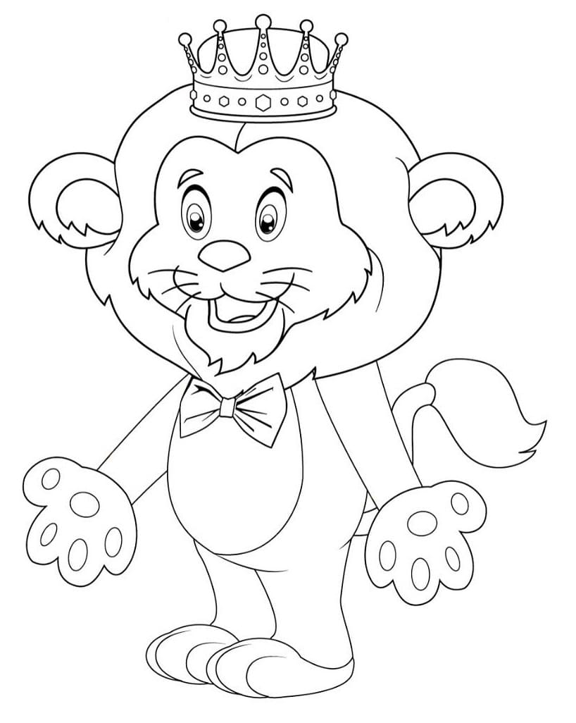 Desenho Juba de Giramille para Colorir e Pintar