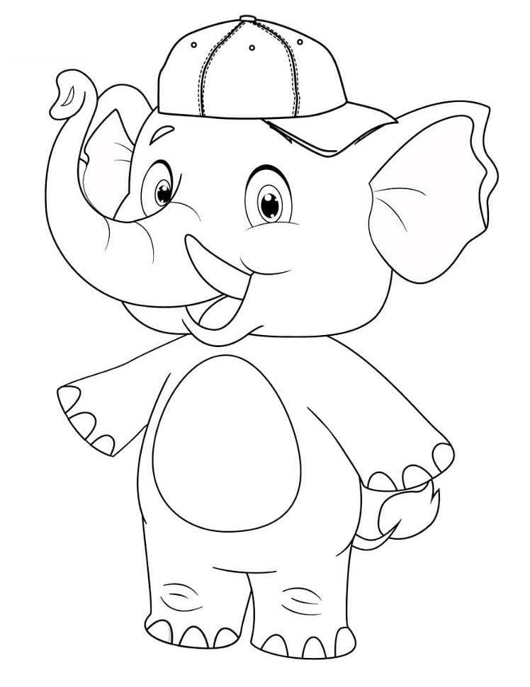 Desenho Trombá de Giramille para Colorir e Pintar