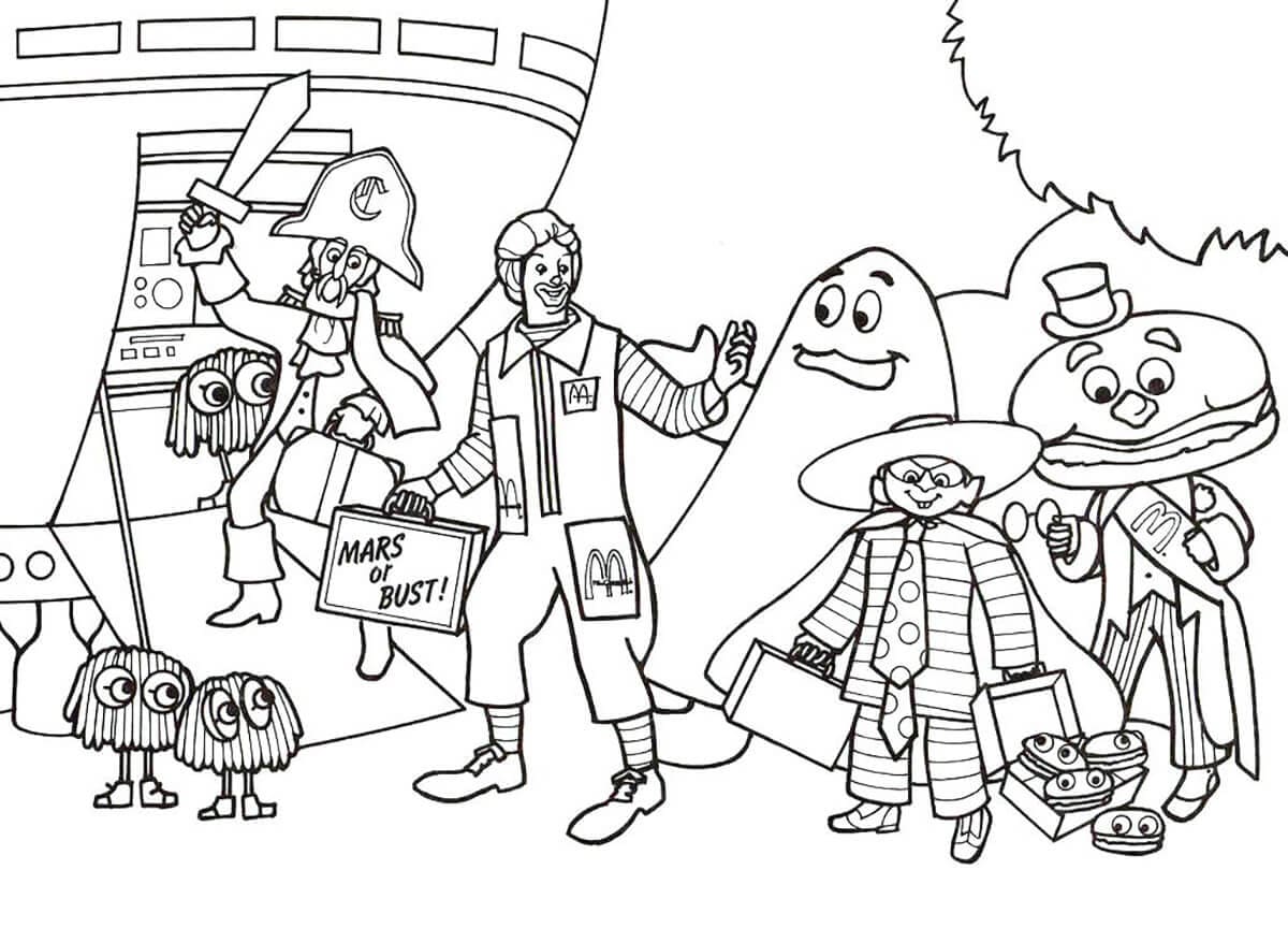 Desenhos de Grimace Imprimivel para Colorir e Pintar