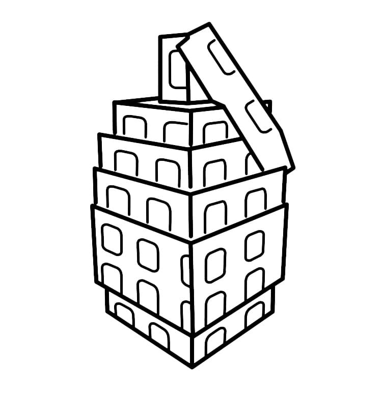 Desenho de Grow a Garden para Crianças de 4 Anos para Colorir