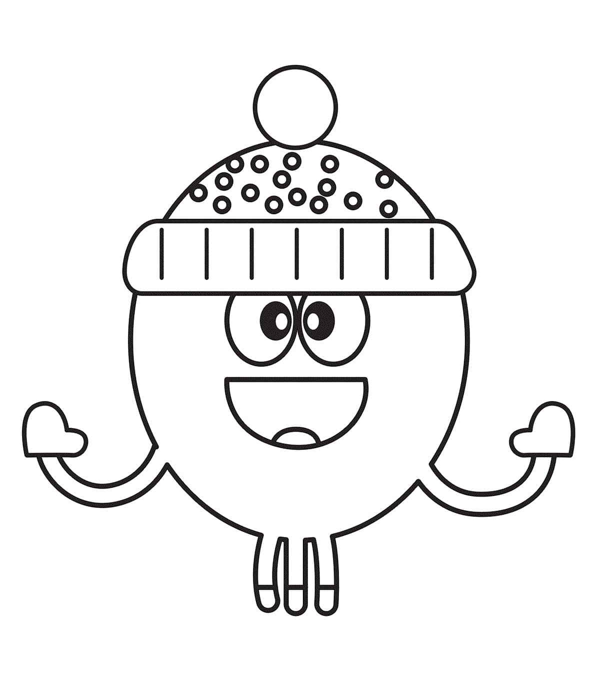 Desenho de Betty de Duggee para Colorir e Pintar