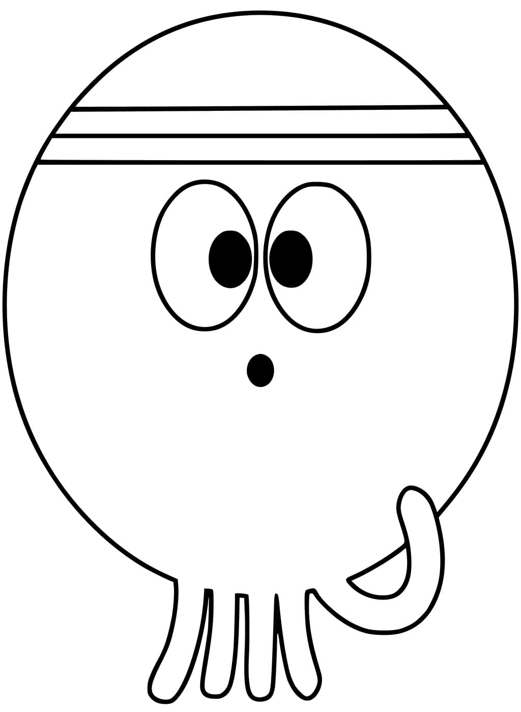 Desenho de Hey Duggee Betty para Colorir e Pintar