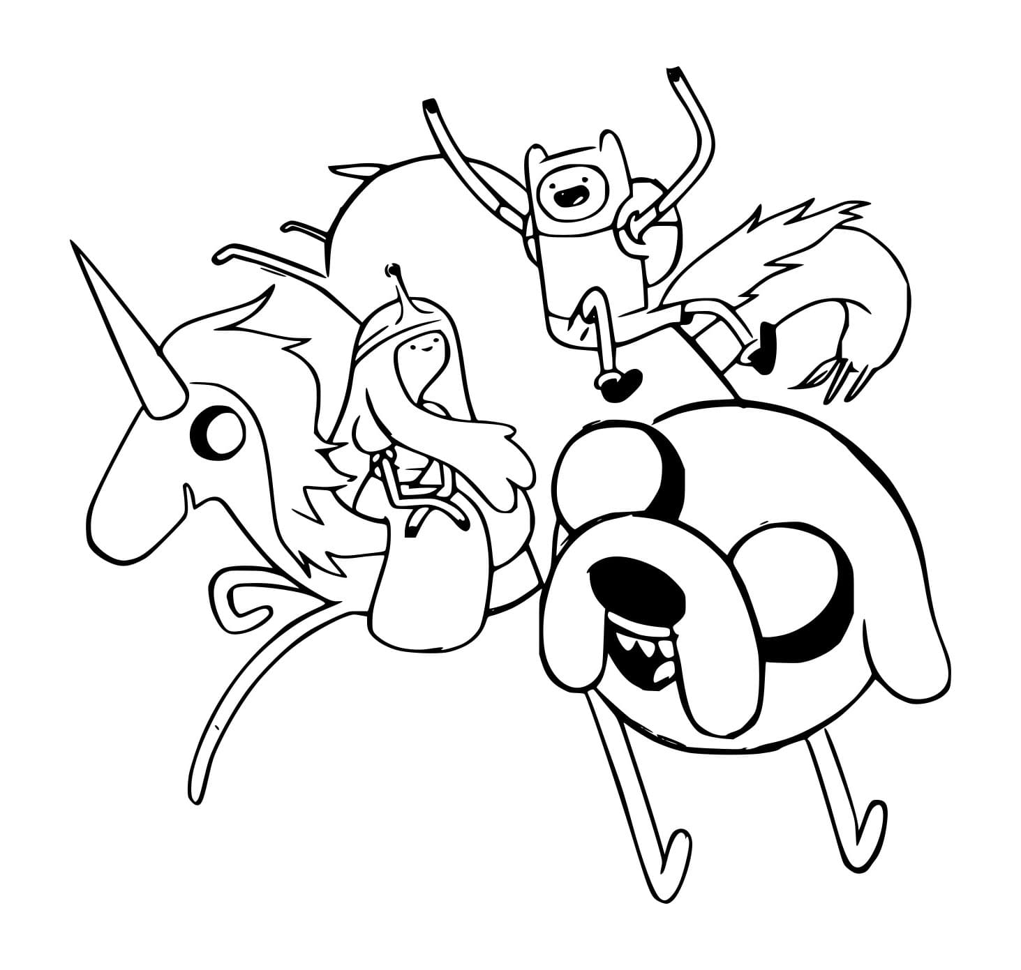 Desenho de Senhora Íris para Colorir e Pintar