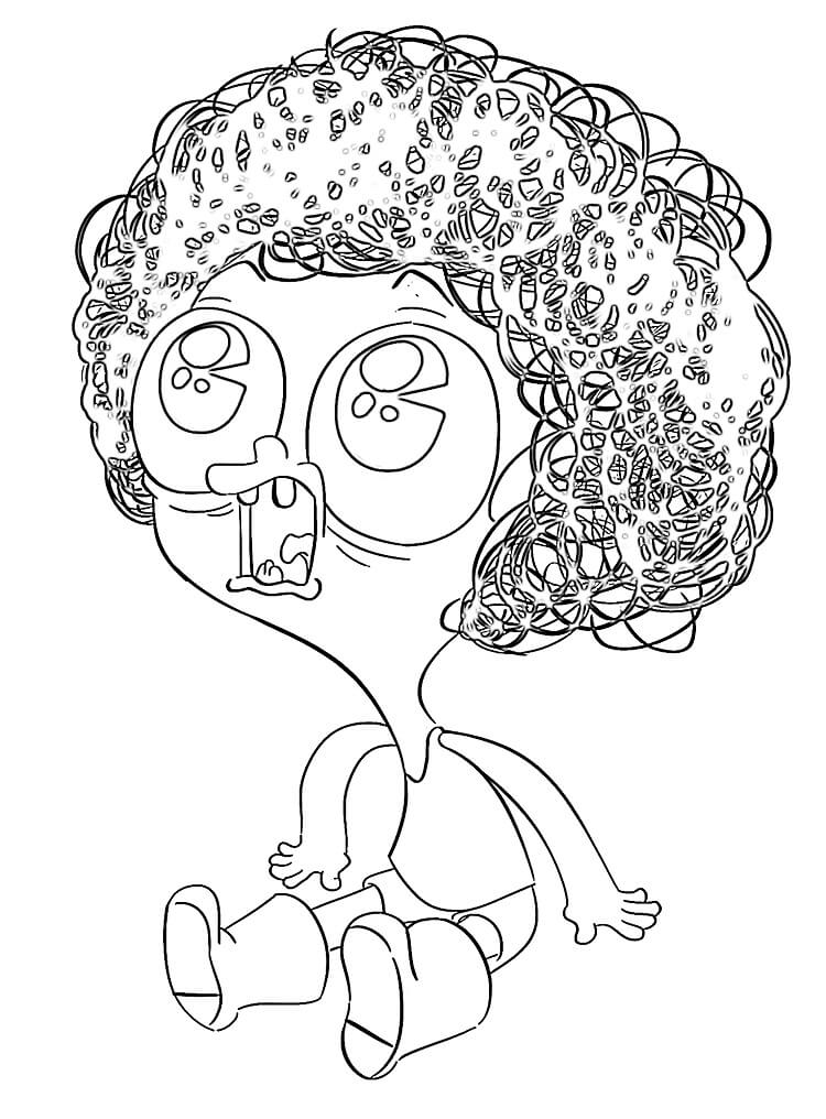 Desenho de Irmão do Jorel Imprimivel para Crianças para Colorir e Pintar