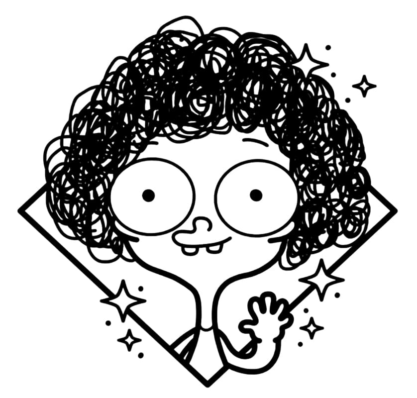 Desenho Imprimivel de Irmão do Jorel para Colorir e Pintar