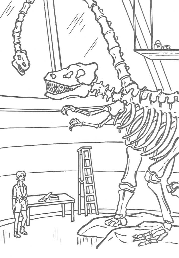 Desenho de Jurassic Park Download Pintar