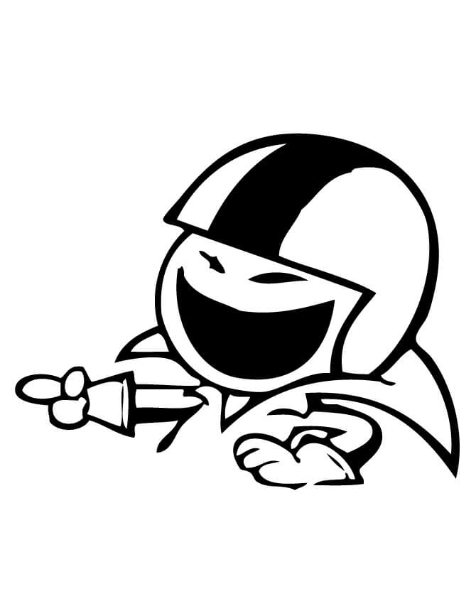 Desenho de Kick Buttowski Pdf Grátis e Pintar