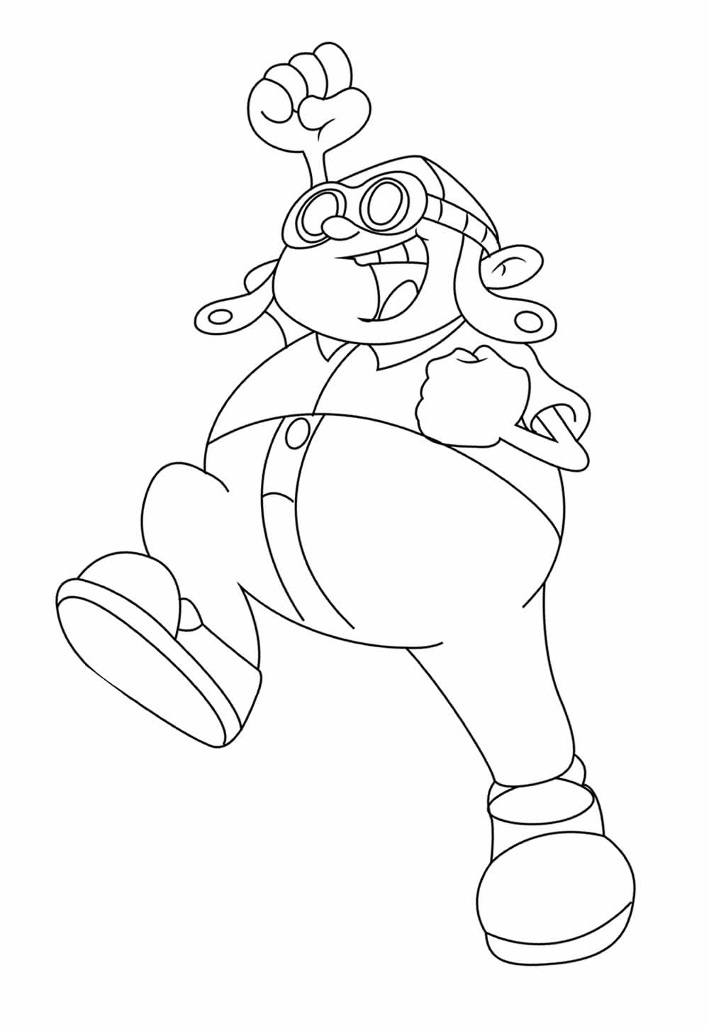 Desenho de Kmd a Turma do Bairro Cenas para Colorir e Pintar