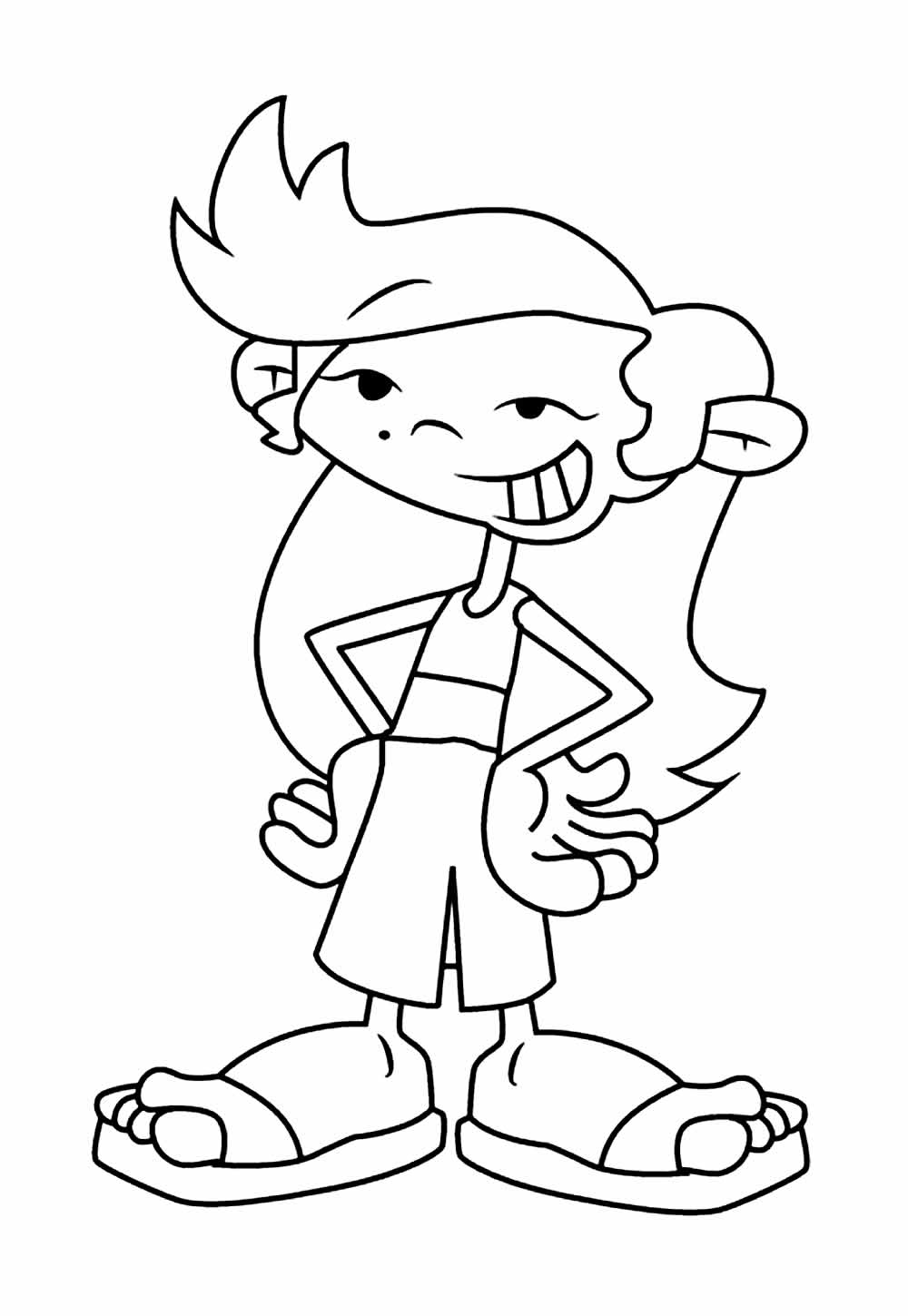 Desenho de Kmd a Turma do Bairro Download Pintar