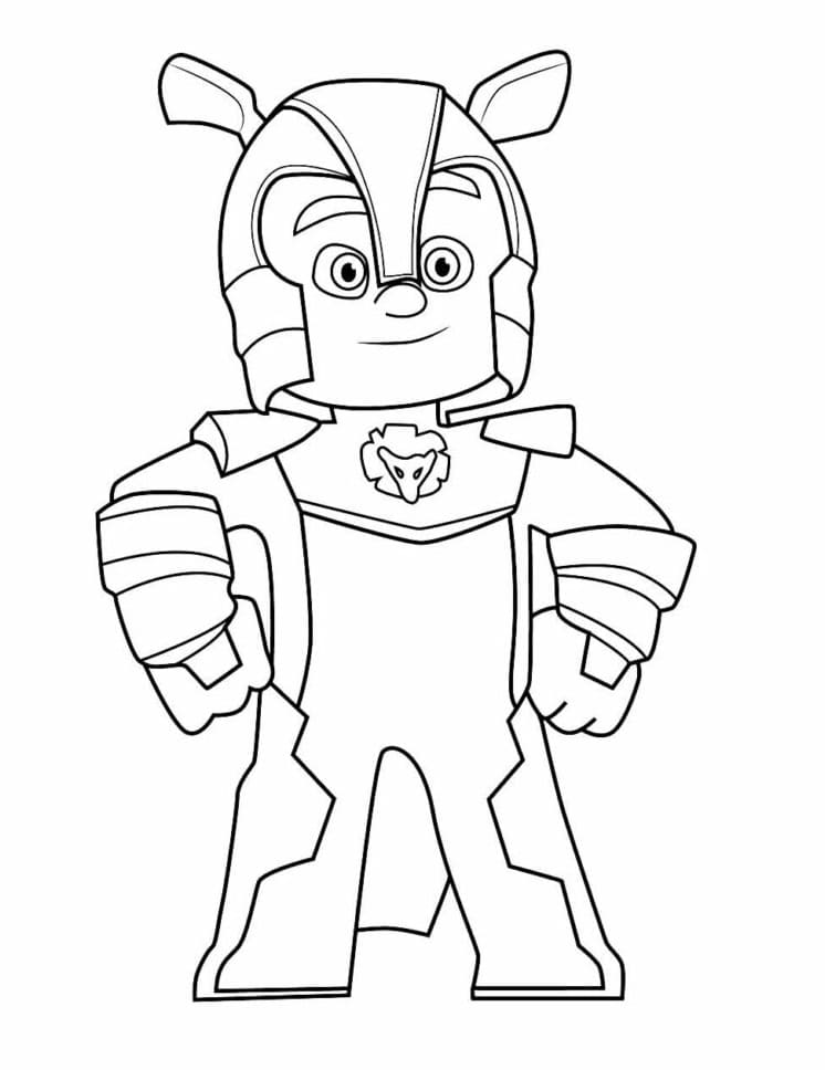 Desenho de Lagartixo Grátis para Colorir e Pintar