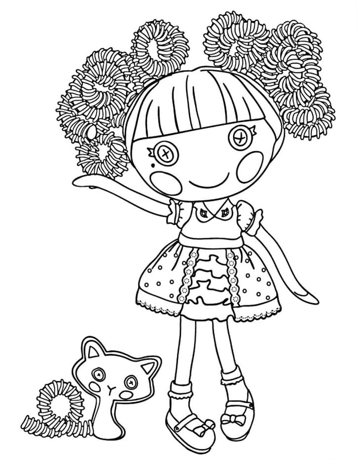 Desenho de Lalaloopsy Baixar Imprimivel e Pintar
