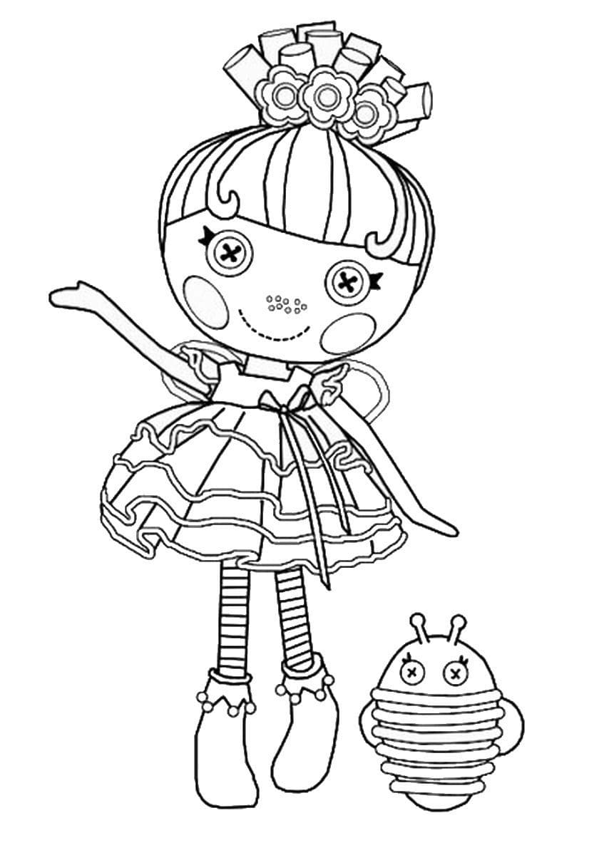 Desenho de Lalaloopsy para Imprimir e Pintar