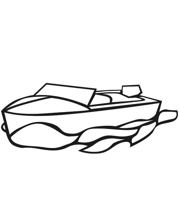 Desenho de Lanchá Download Pintar