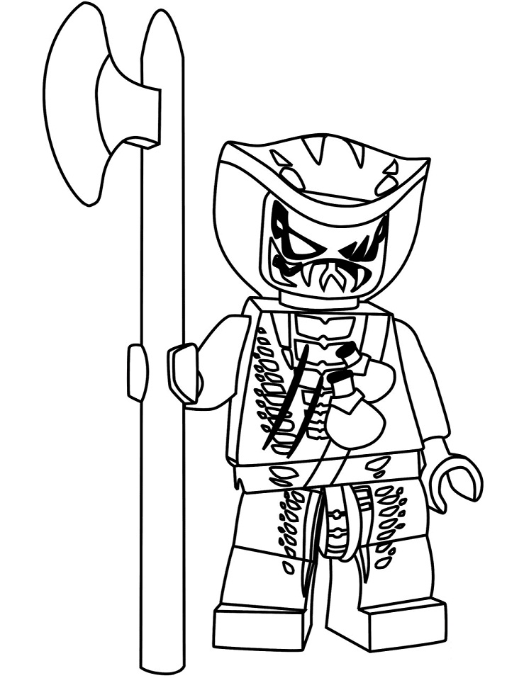 Desenho de Lego para Colorir Pdf Grátis e Pintar