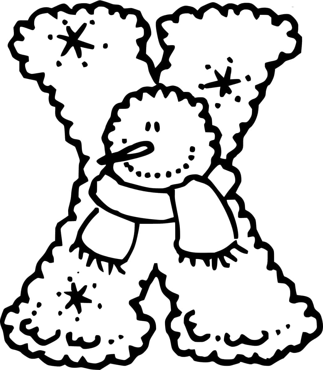 Desenho de Adorável Letra X para Colorir e Pintar