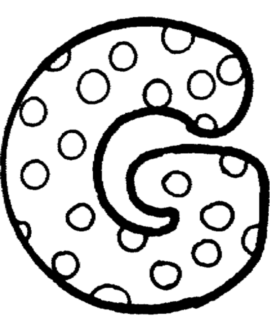 Desenho de Letra G para Imprimir e Colorir Pdf e Pintar