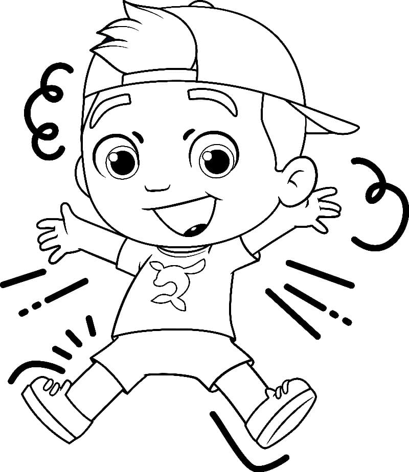 Desenho para Pintar de Luccas Neto para Colorir