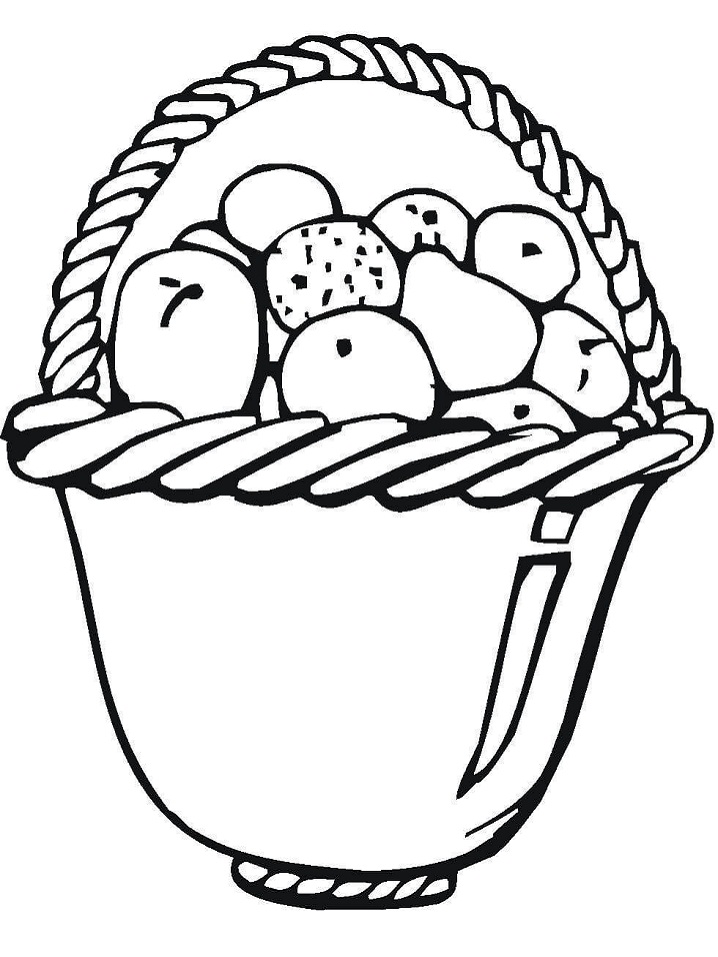 Desenho de Fruta Maçã para Colorir Download e Pintar