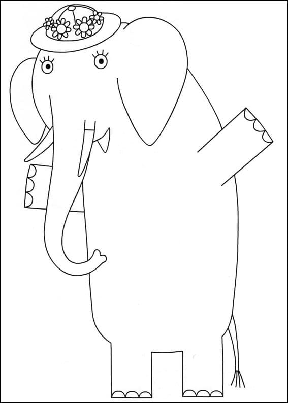 Desenho de Mãe Mirabelle para Colorir Baixar e Pintar