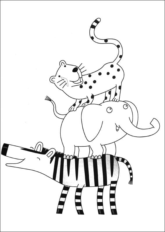 Desenho de Mãe Mirabelle para Colorir Pdf e Pintar