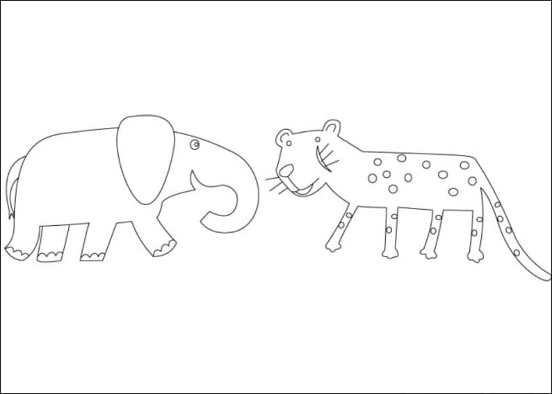 Desenho Max e Bo para Colorir e Pintar