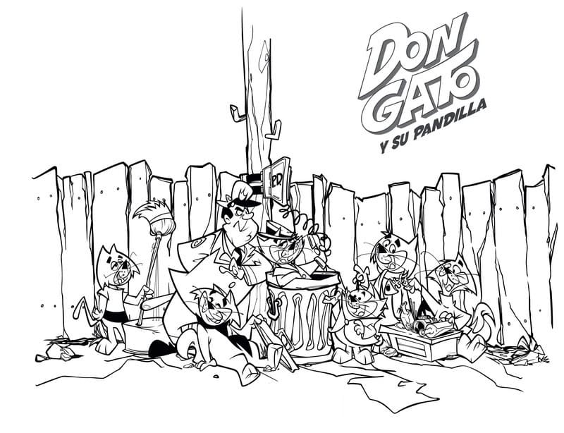 Desenho de Mandá Chuva para Colorir Baixar e Pintar