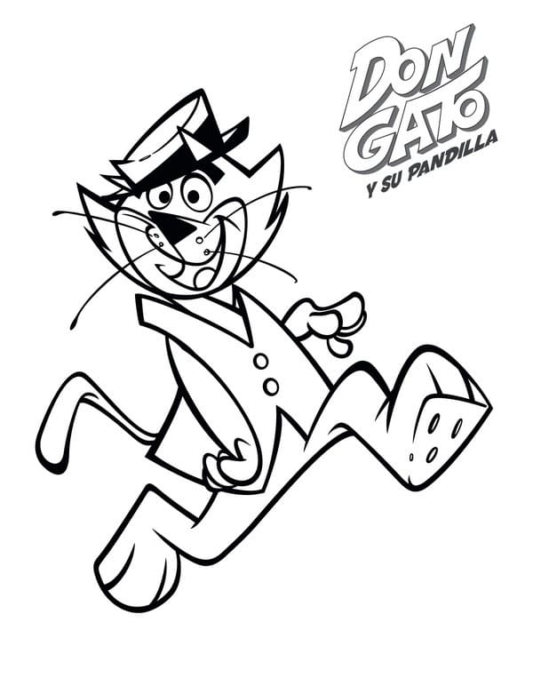 Desenho de Mandá Chuva para Colorir Lápis de Cor e Pintar