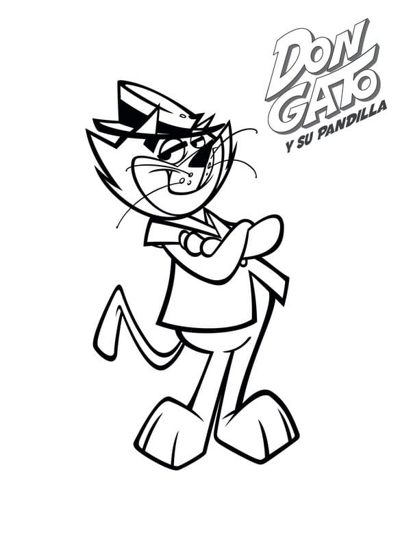 Desenho Imprimivel de Mandá Chuva para Pintar