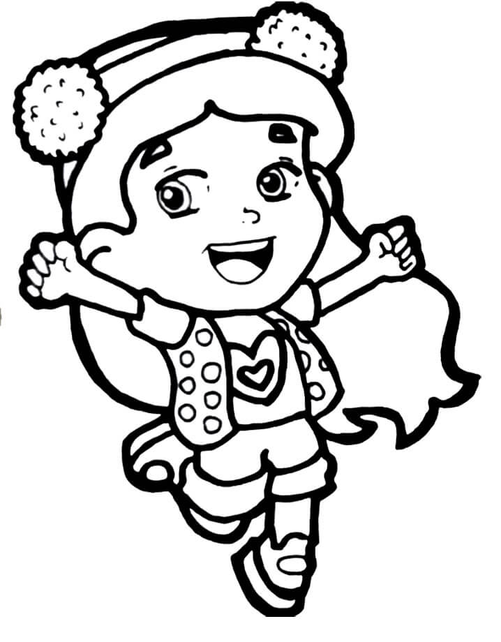 Desenho de Maria Clara para Colorir e Pintar