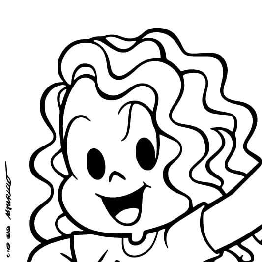 Desenho de Marina Incrível para Colorir e Pintar