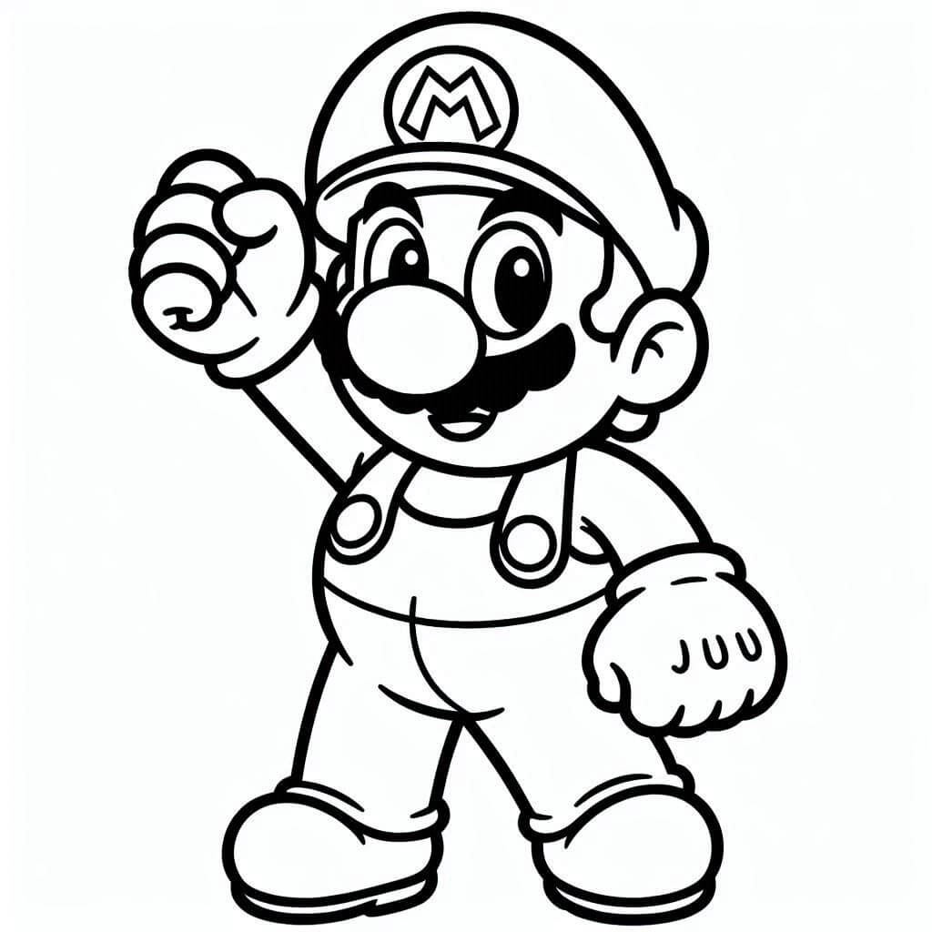 Desenho de Mário Feliz para Colorir e Pintar