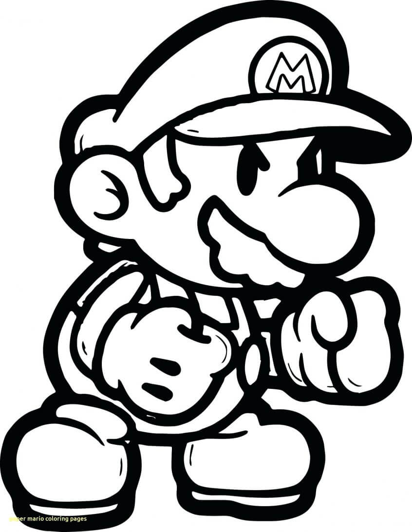 Desenho do Mário Mário do Super Nintendo e Pintar