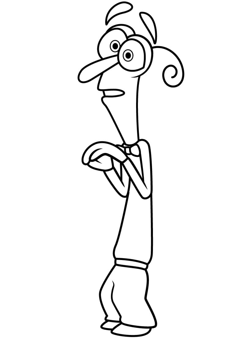 Desenho de Medo Imprimivel Grátis para Crianças para Colorir e Pintar