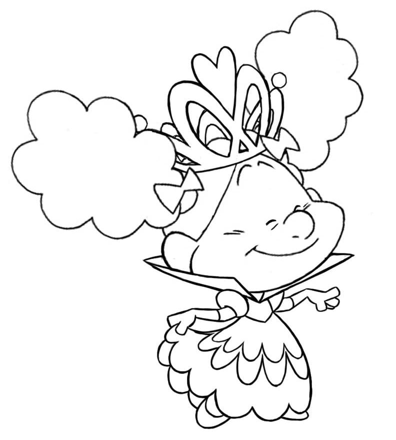 Desenho Lili Meu Amigaozao para Colorir e Pintar