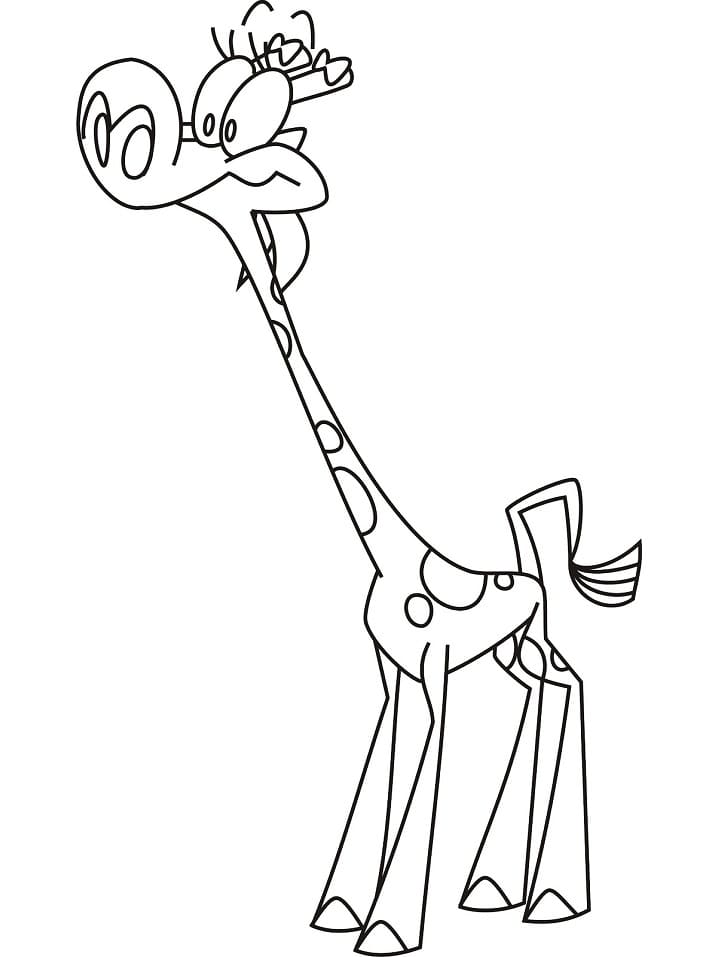 Desenho Nessa de Meu Amigaozao para Colorir e Pintar